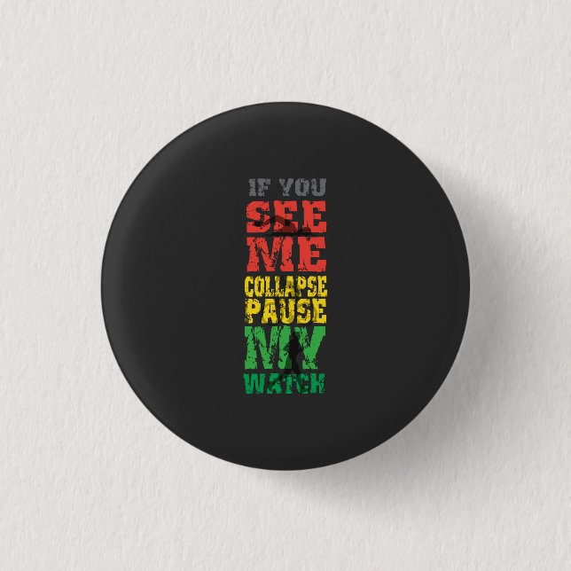Badge Rond 2,50 Cm Cadeau de recyclage fonctionnant (Devant)
