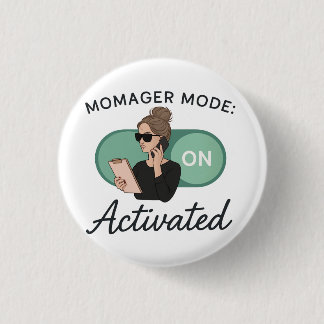 Badge Rond 2,50 Cm Cadeau élégant pour mamans