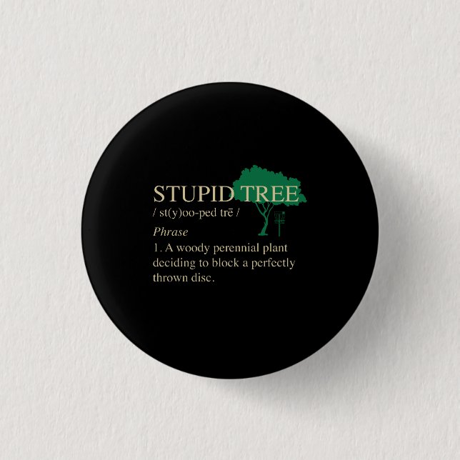 Badge Rond 2,50 Cm Cadeaux de golf sur disque (Devant)