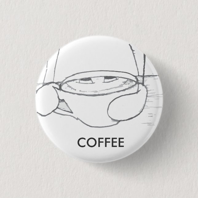 Badge Rond 2,50 Cm Café 2,0 (Devant)