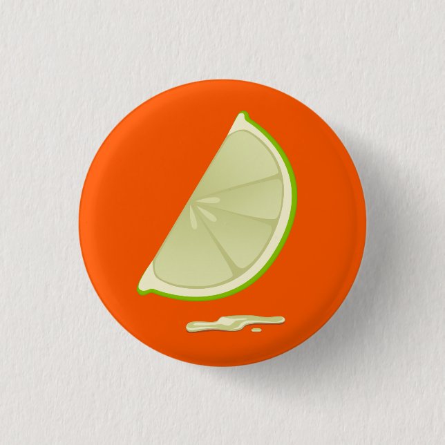 Badge Rond 2,50 Cm Cale de chaux (Devant)