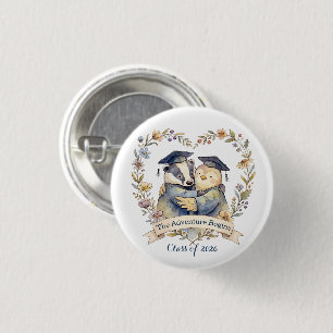 Badge Rond 2,50 Cm Câlin de remise de diplôme personnalisé de blairea
