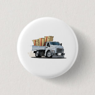 Badge Rond 2,50 Cm Camion de dessin animé