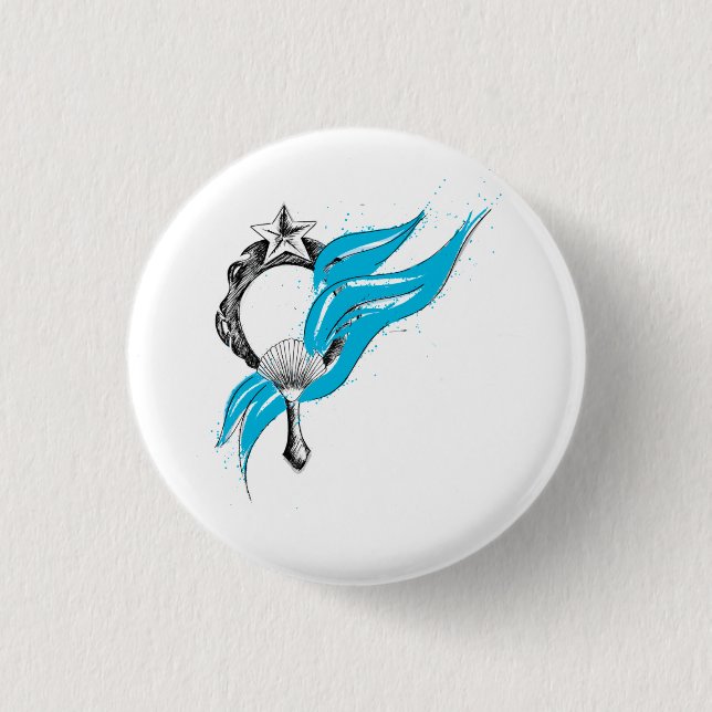 Badge Rond 2,50 Cm Camiseta Iemanja (Devant)