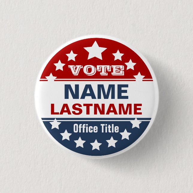 Badge Rond 2,50 Cm Campagne personnalisée (Devant)