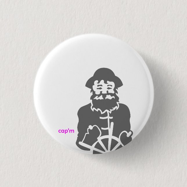 Badge Rond 2,50 Cm cap'm (Devant)