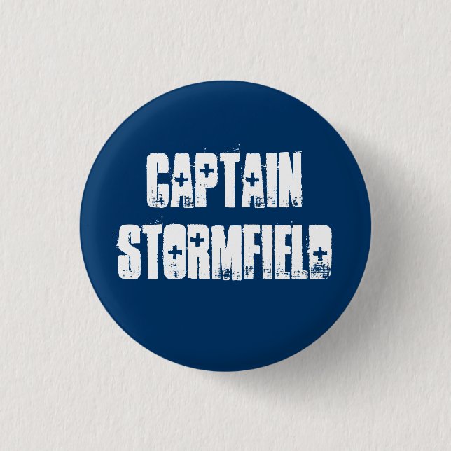 Badge Rond 2,50 Cm CaptainStormfield (Devant)