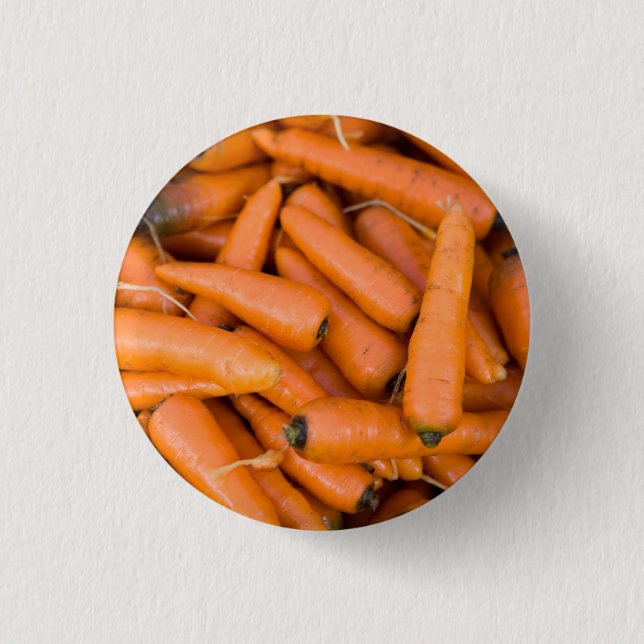 Badge Rond 2,50 Cm Carottes (Devant)