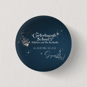 Badge Rond 2,50 Cm Carterhaugh = Rigor académique + Étincelle