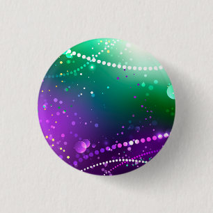 Badge Rond 2,50 Cm Carthagène Solive Purple