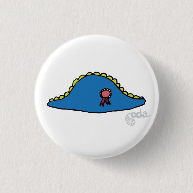 Badge Rond 2,50 Cm CASQUETTE ! Pin de 1 ¼" (Devant)