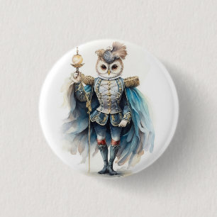 Badge Rond 2,50 Cm Casse-Noisette Ballet, Chouette Drosselmeyer