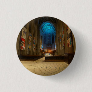 Badge Rond 2,50 Cm Cathédrale San Francisco Grace #2 Pinback Button
