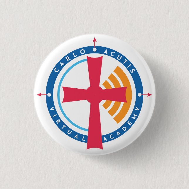 Badge Rond 2,50 Cm CAVA Icon Button / Pin (Devant)