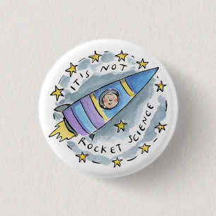 Badge Rond 2,50 Cm Ce n'est pas sorcier