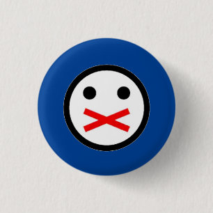 Badge Rond 2,50 Cm Censure