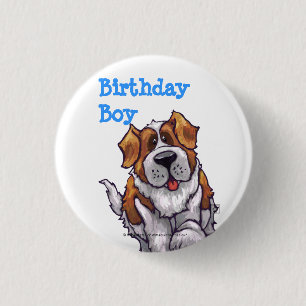 Badge Rond 2,50 Cm Centre du Parti St. Bernard