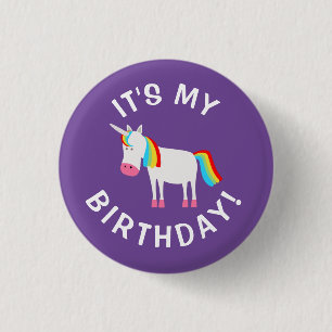 Badge Rond 2,50 Cm C'est mon anniversaire !