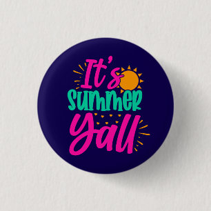 Badge Rond 2,50 Cm C'est Summer Y'all-54808
