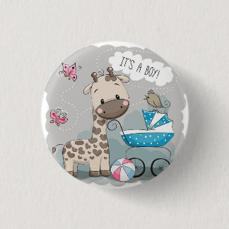 Badge Rond 2,50 Cm C'est un garçon, cadeau pour garçon, fils, enfants