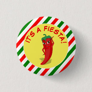Badge Rond 2,50 Cm C'est une fête