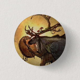 Badge Rond 2,50 Cm chaman