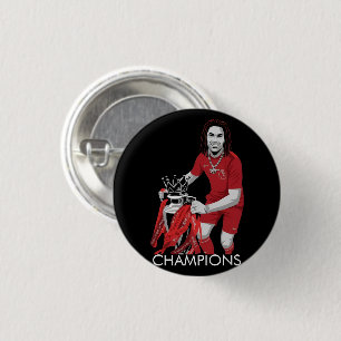 Badge Rond 2,50 Cm Champions d'Angleterre Arteta Arsenal