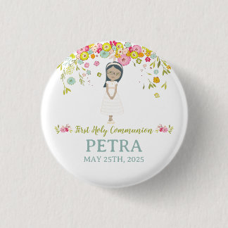 Badge Rond 2,50 Cm chapa pequeña PETRA Primera Comunión