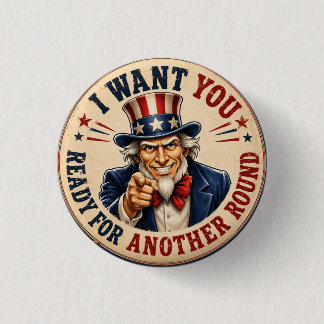 Badge Rond 2,50 Cm Chapa tio sam