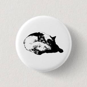 Badge Rond 2,50 Cm charme de ligne croustillante