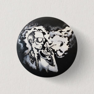Badge Rond 2,50 Cm Chasseur S. Thompson