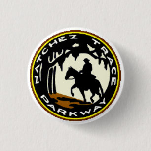 Badge Rond 2,50 Cm Chaussée Natchez Trace