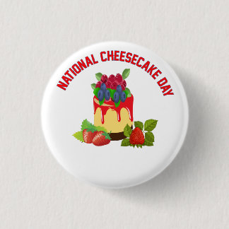 BADGE ROND 2,50 CM CHEESECAKE JOUR CLASSIQUE ROUND STICKER