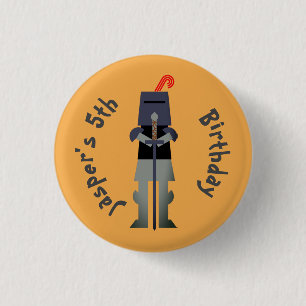 Badge Rond 2,50 Cm Chevalier