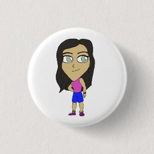 Badge Rond 2,50 Cm chibi