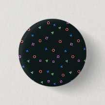 Chic géométrique : Bouton Inspiré Triangle"