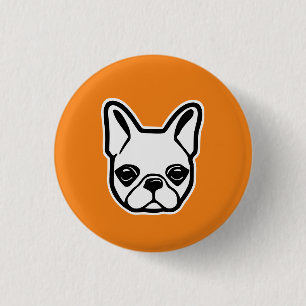 Badge Rond 2,50 Cm Chiffre de taureau français