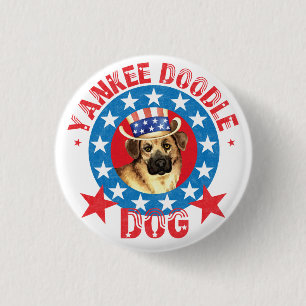 Badge Rond 2,50 Cm Chinook patriotique