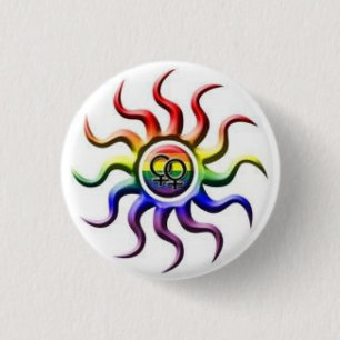 Badge Rond 2,50 Cm Chose Amy de Sun d'amour