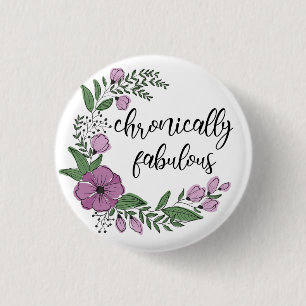 Badge Rond 2,50 Cm Chronique fabuleuse