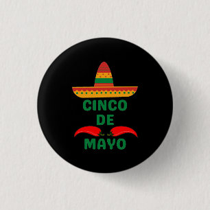 Badge Rond 2,50 Cm Cinq Mai