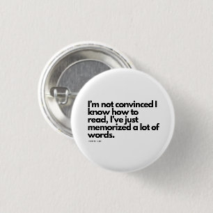 Badge Rond 2,50 Cm Citation de Nick Miller