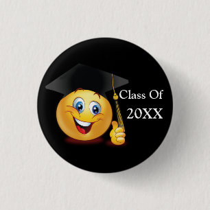 Badge Rond 2,50 Cm Classe de fin d'études personnalisée