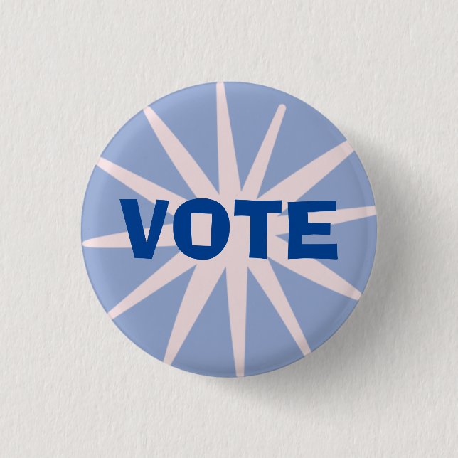Badge Rond 2,50 Cm Clé de vote (Devant)