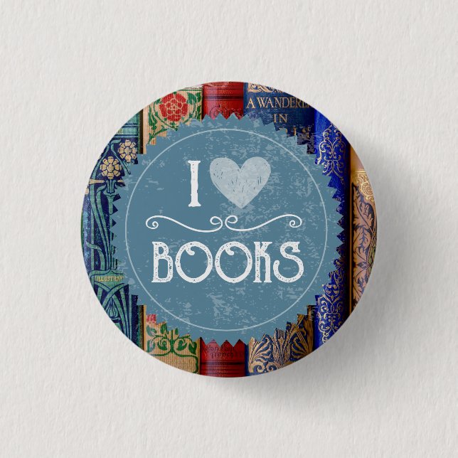 Badge Rond 2,50 Cm Club de lecture (Devant)