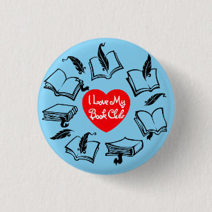 Badge Rond 2,50 Cm Club de lecture