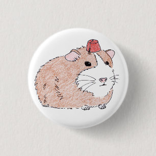 Badge Rond 2,50 Cm cobaye