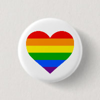 "COEUR d'ARC-EN-CIEL" 1,25 pouces