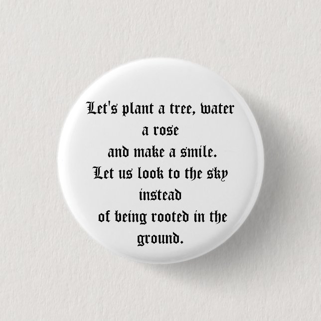 Badge Rond 2,50 Cm Coexistence (Devant)