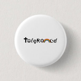 BADGE ROND 2,50 CM COEXISTEZ AVEC LA TOLÉRANCE